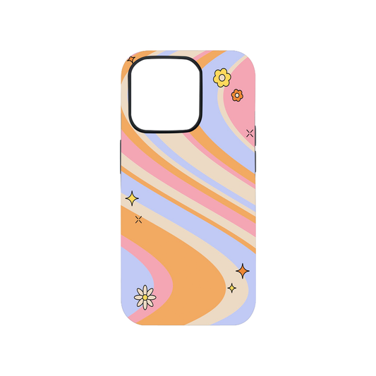 Retro Groovy Wavy Case