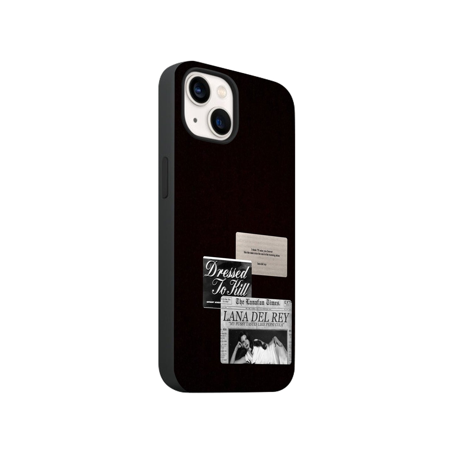 Noir Lana Collage Case