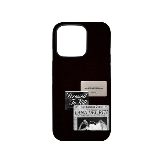 Noir Lana Collage Case