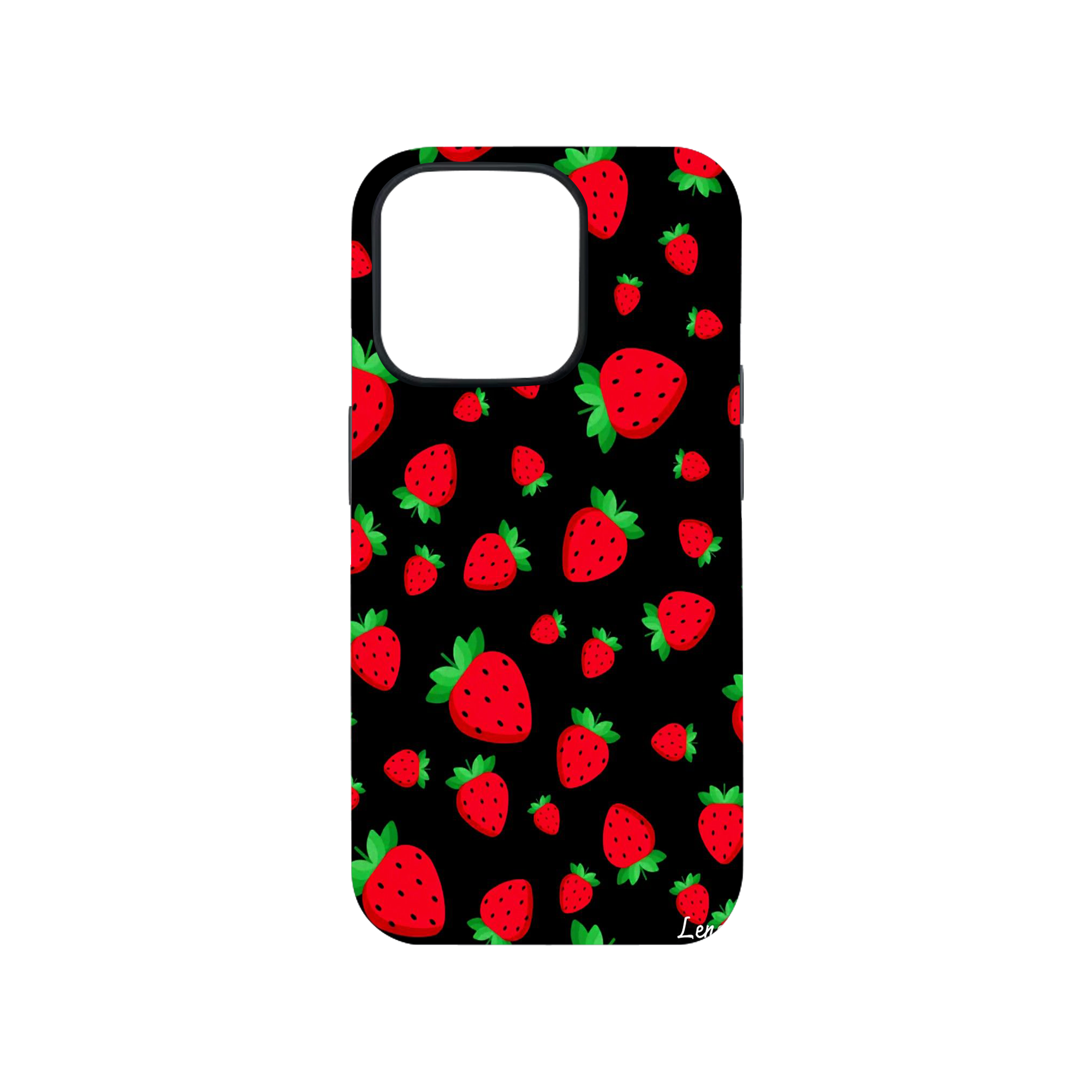 Red Berry Case Strawberry Print Case – Sleek Cases | Anti Yellow Cases At 199