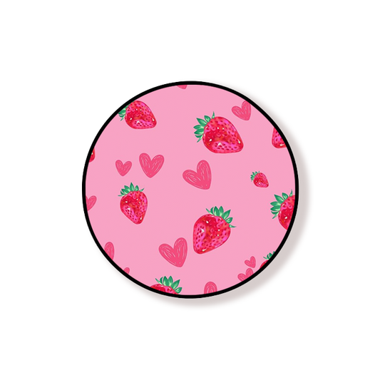 Whimsy Strawberry Grip Holder