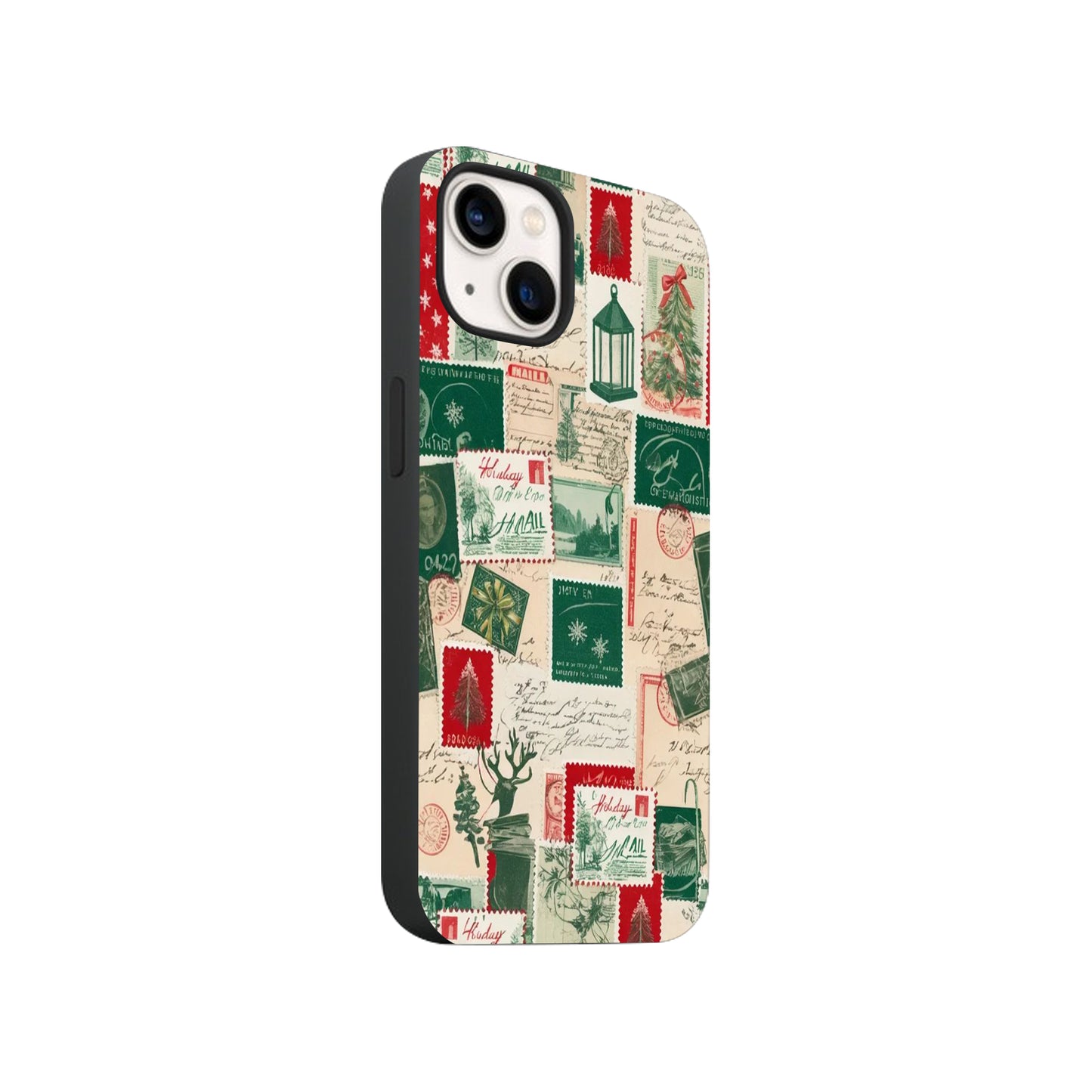 Vintage Christmas Postcards Case