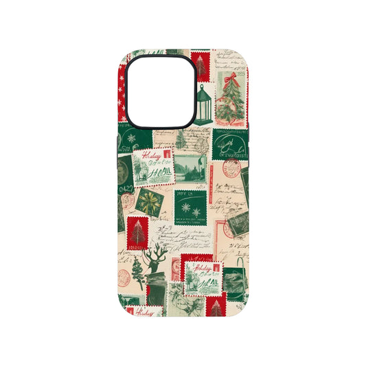 Vintage Christmas Postcards Case