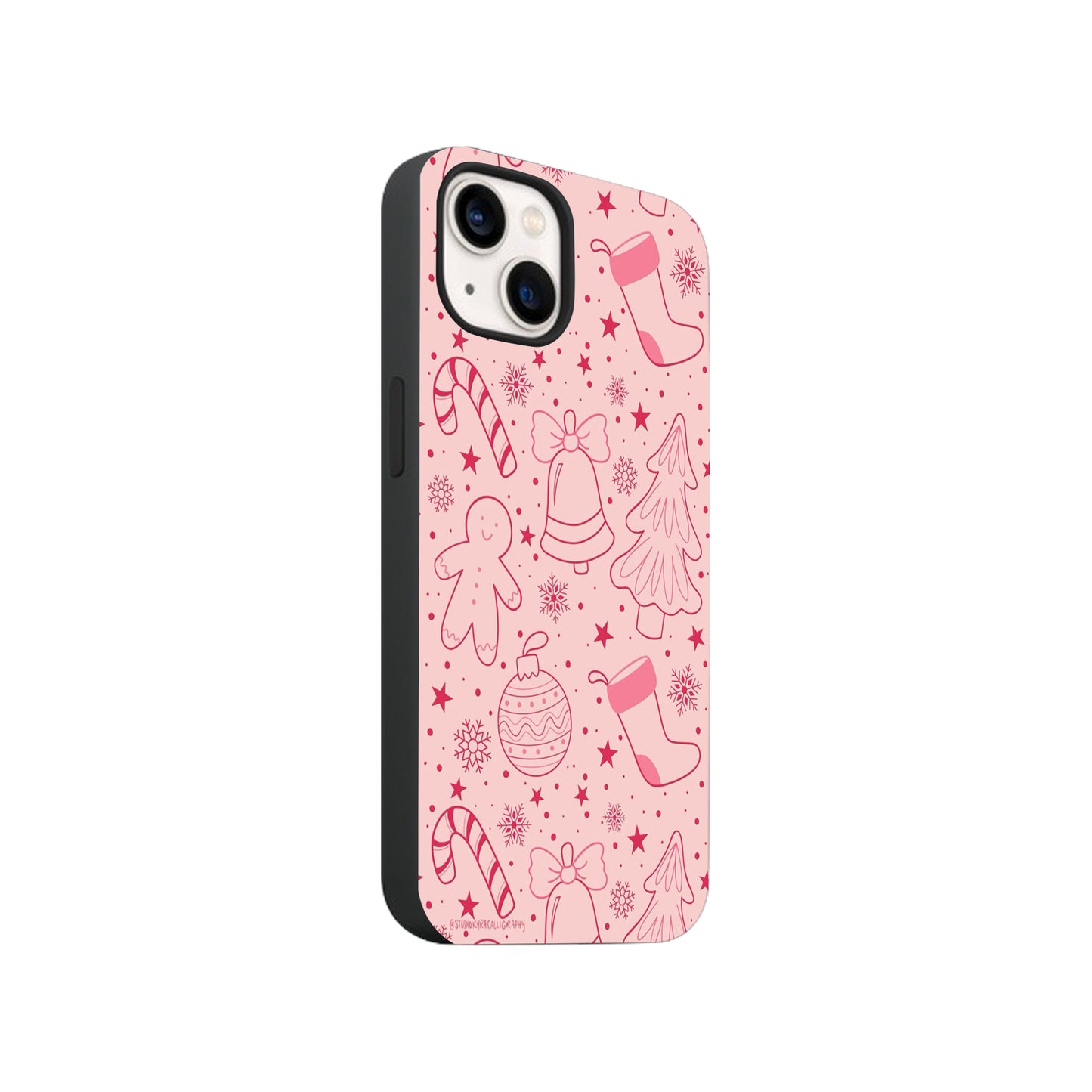 Pink Holiday Whimsy Case