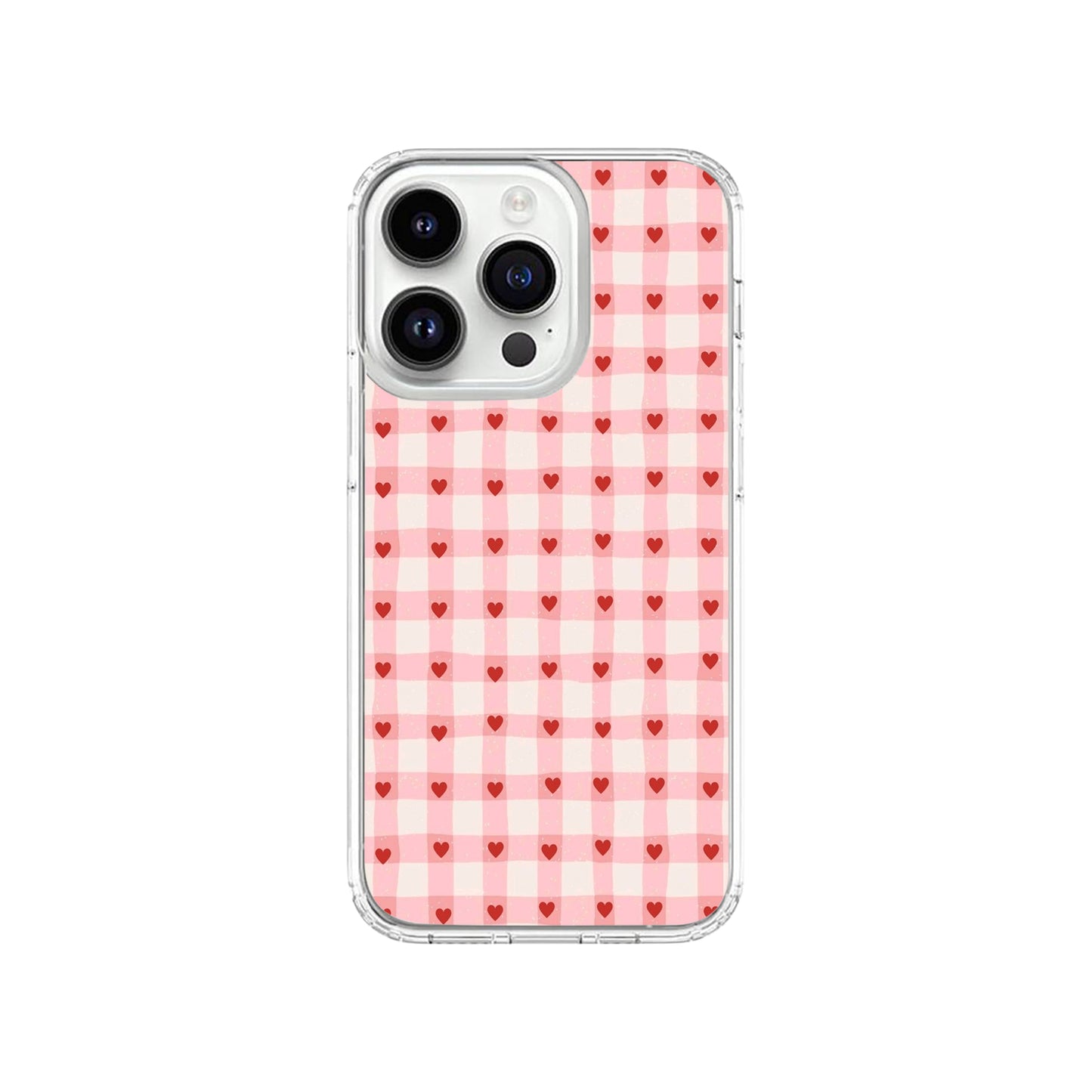 Cherry Heart Grid Case
