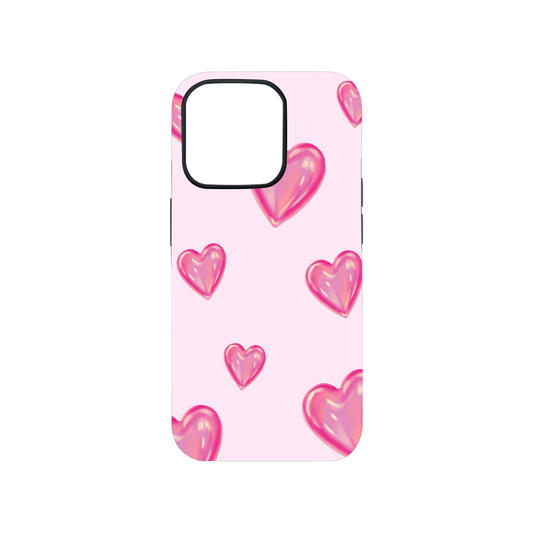 Bubble Hearts Case