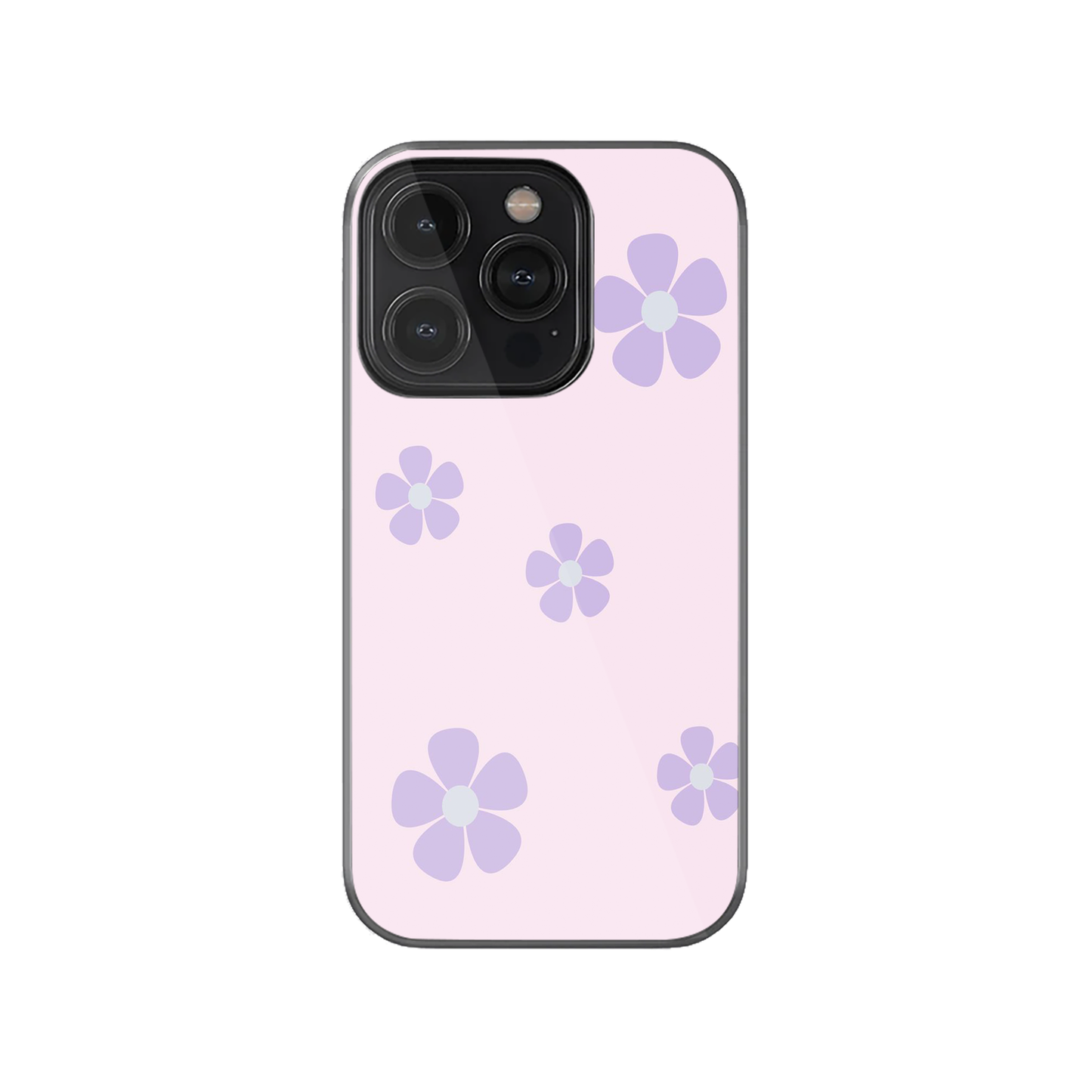 Pink Purple Flower Case