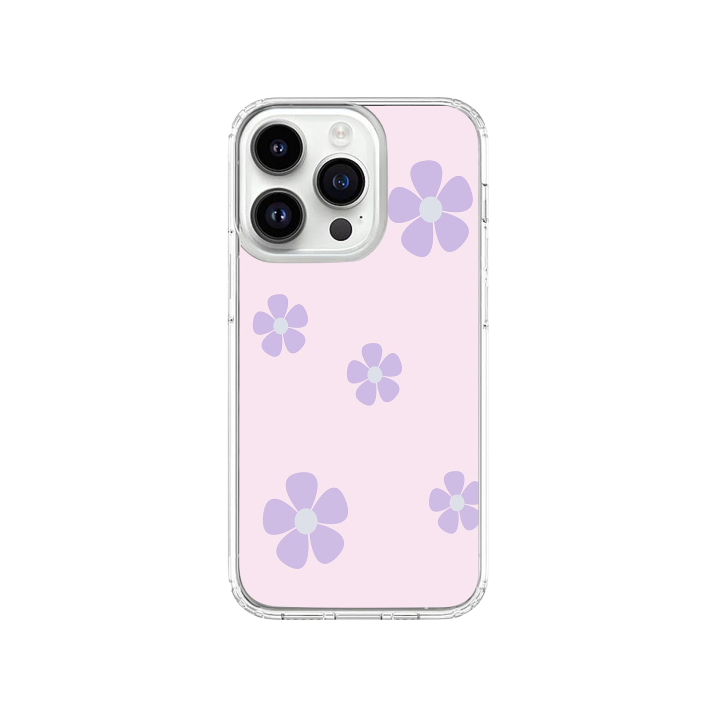 Pink Purple Flower Case