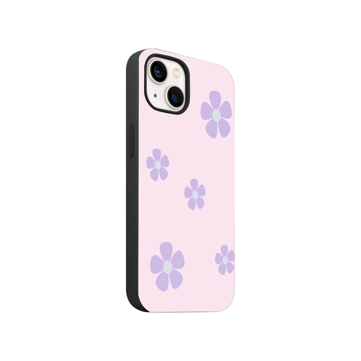 Pink Purple Flower Case