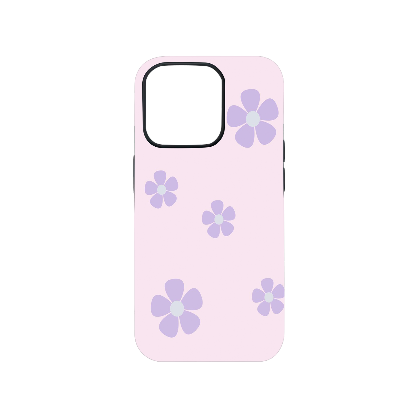 Pink Purple Flower Case