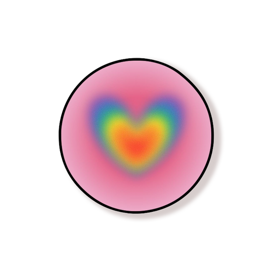 Hearty Rainbow Grip Holder