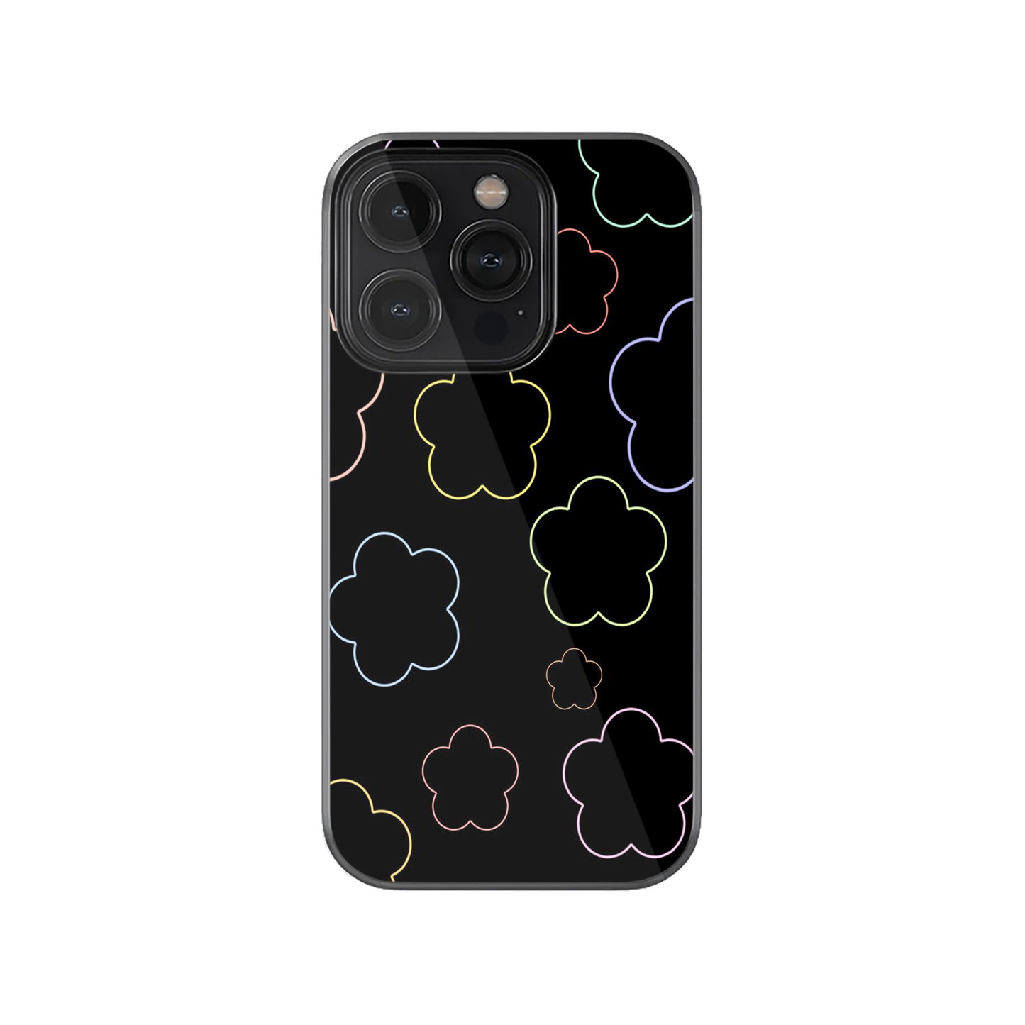 Simple Black Floral Case