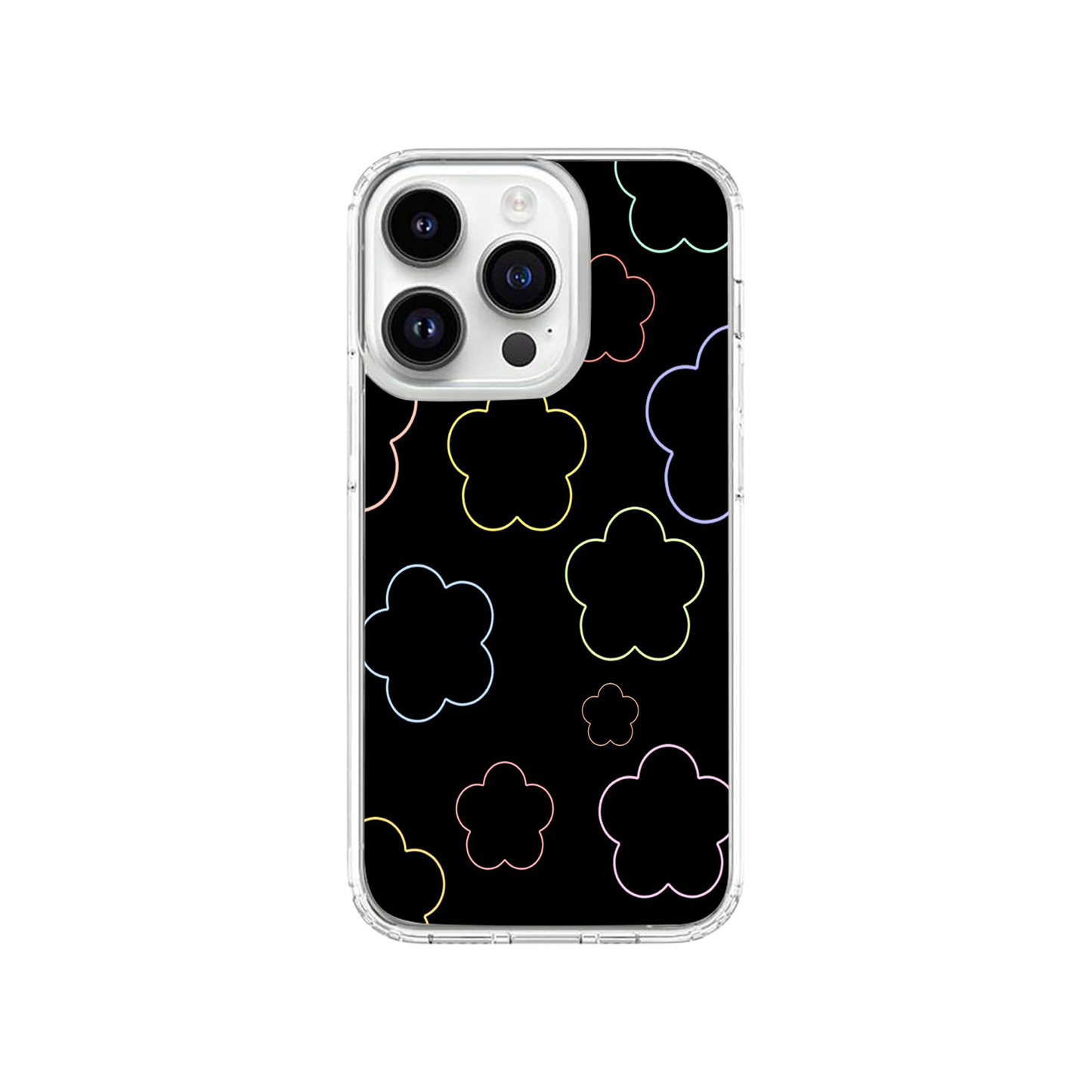 Simple Black Floral Case