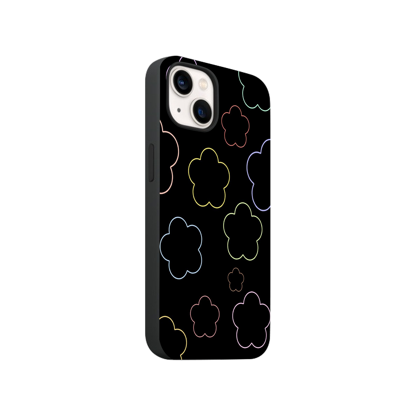 Simple Black Floral Case