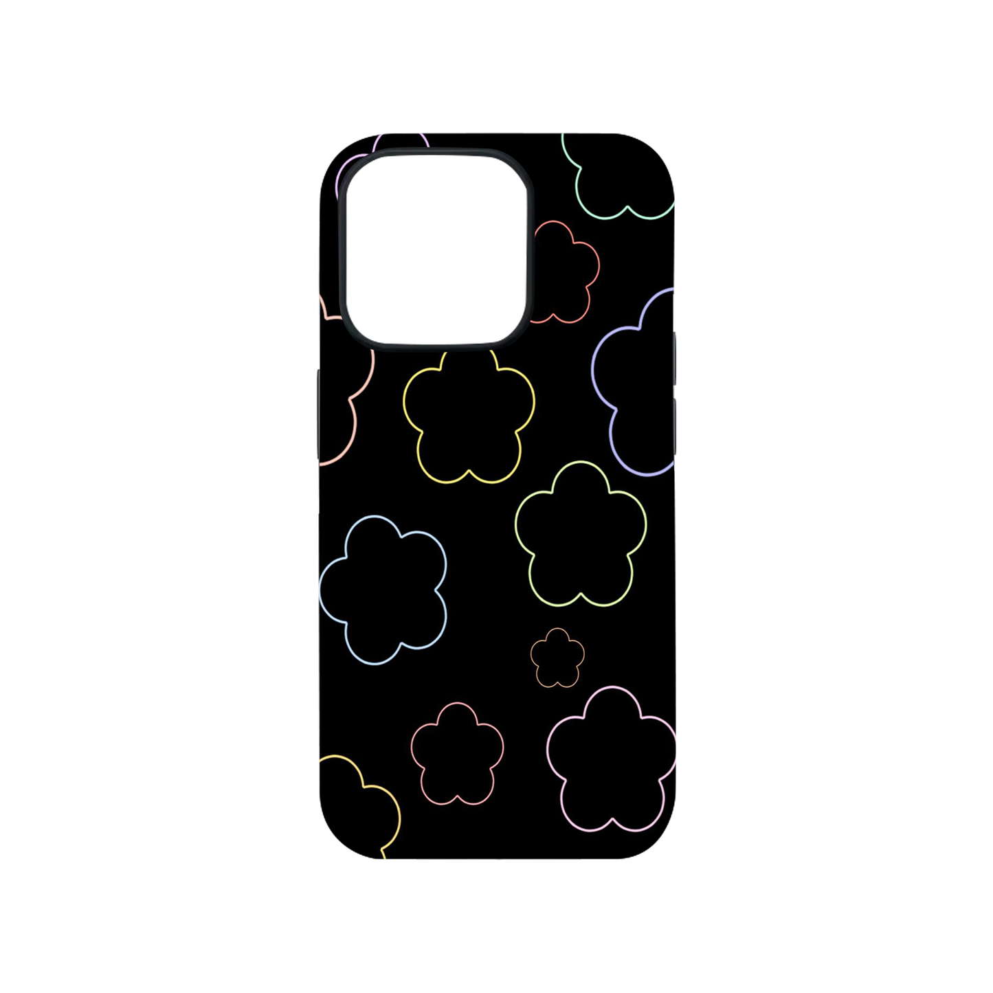 Simple Black Floral Case