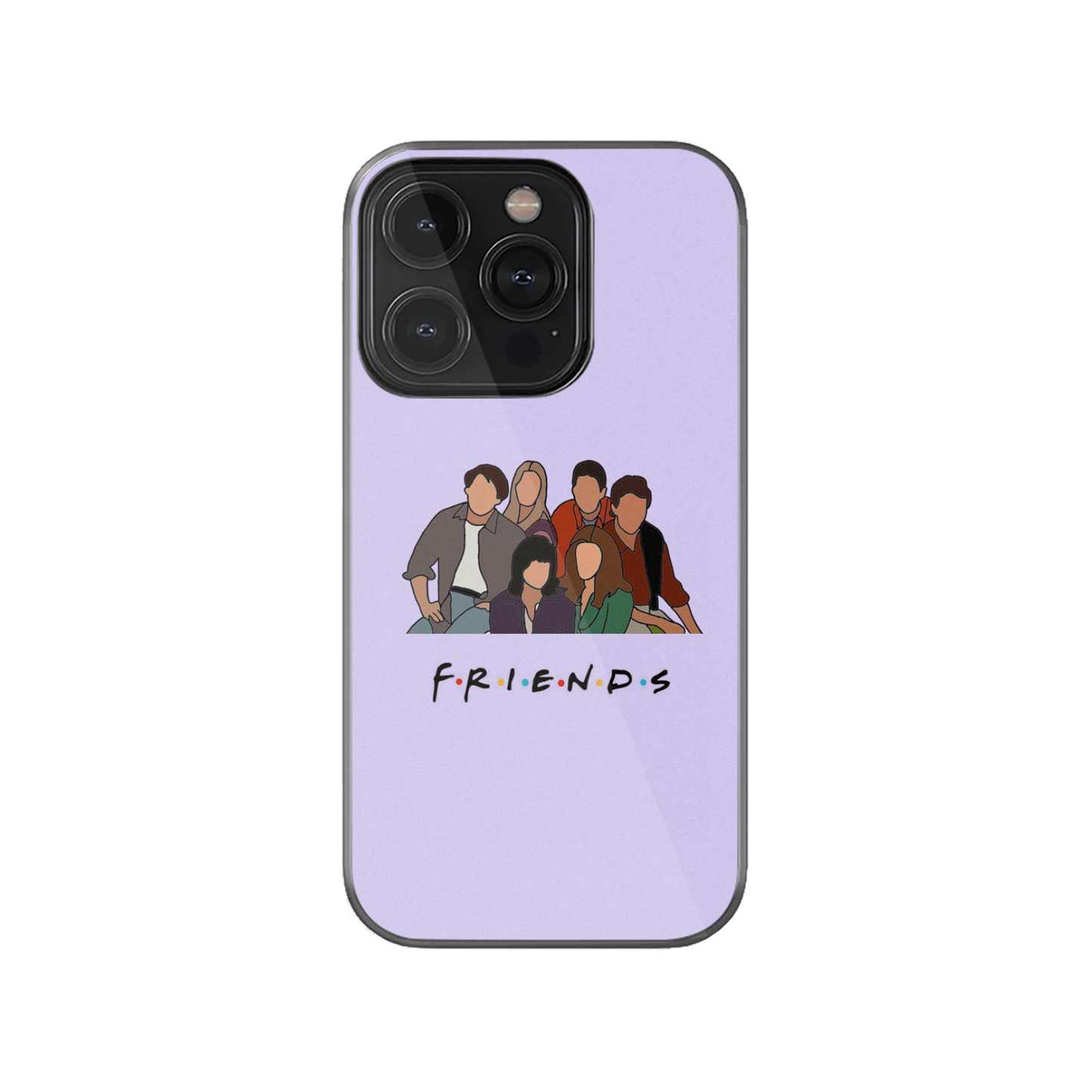 Friends Inspired Purple Case