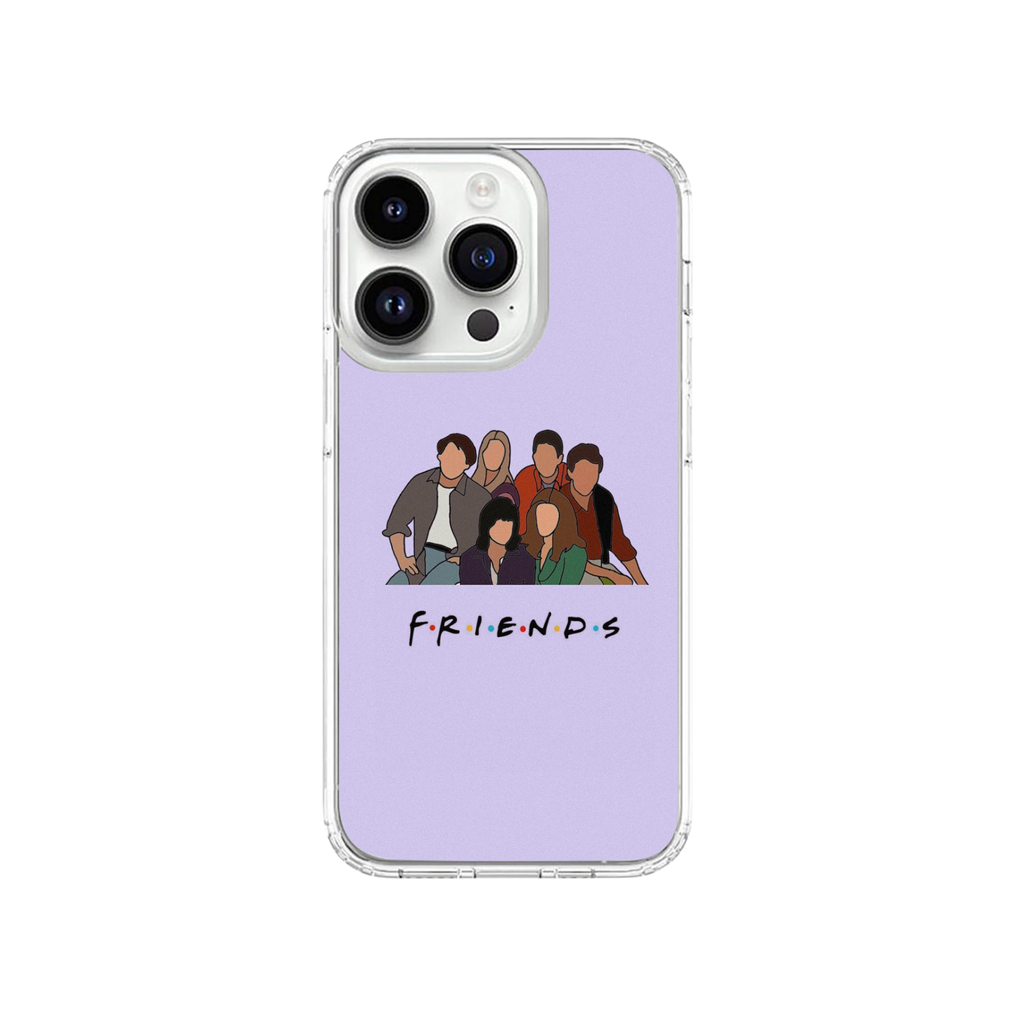 Friends Inspired Purple Case