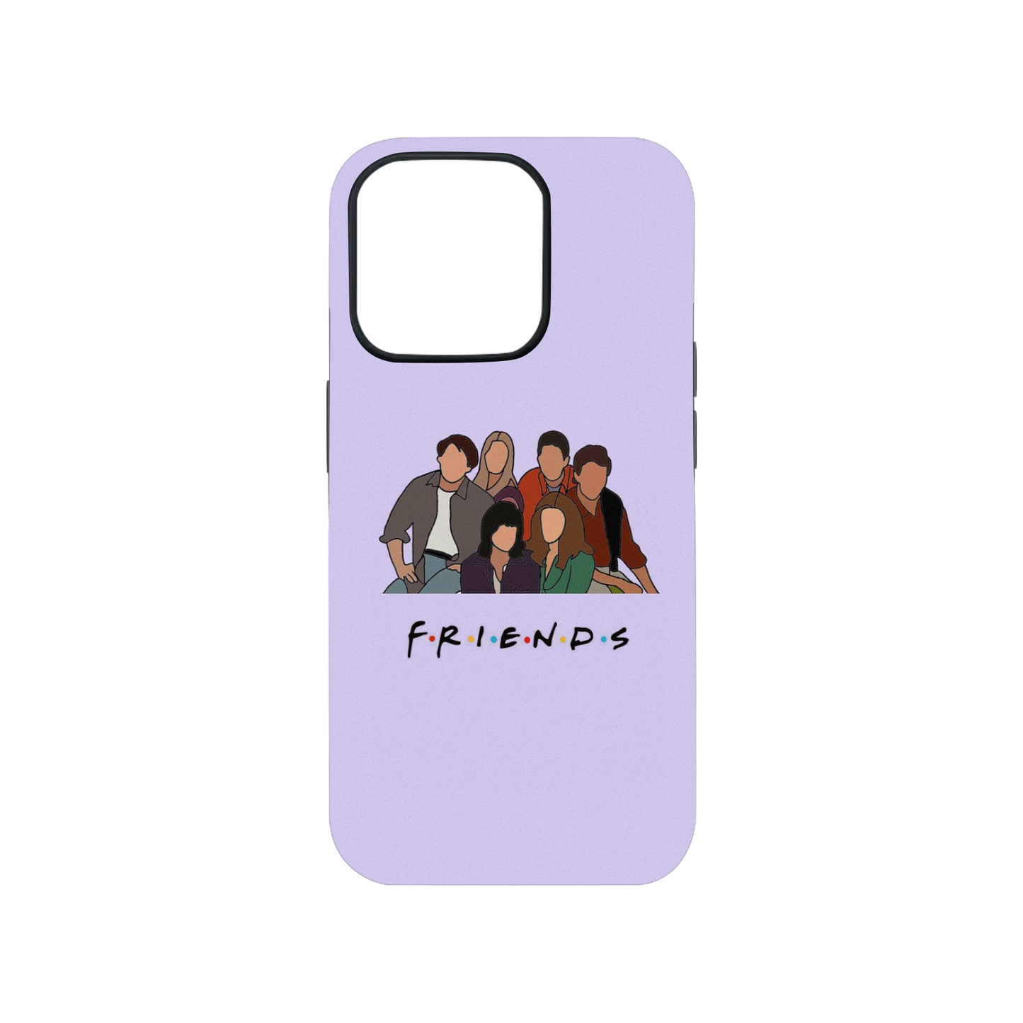 Friends Inspired Purple Case